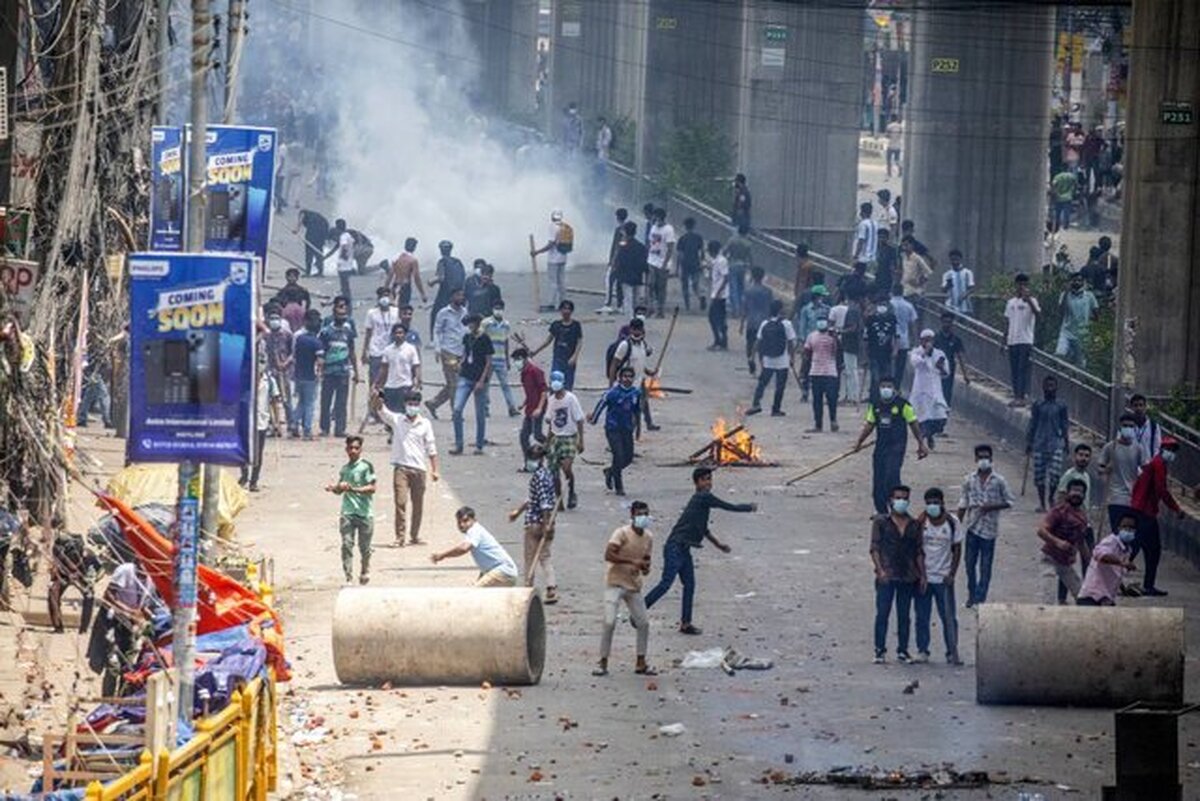 اعتراضات امروز بنگلادش ۵۶ کشته دیگر برجای گذاشت (۱۵ مرداد ۱۴۰۳)