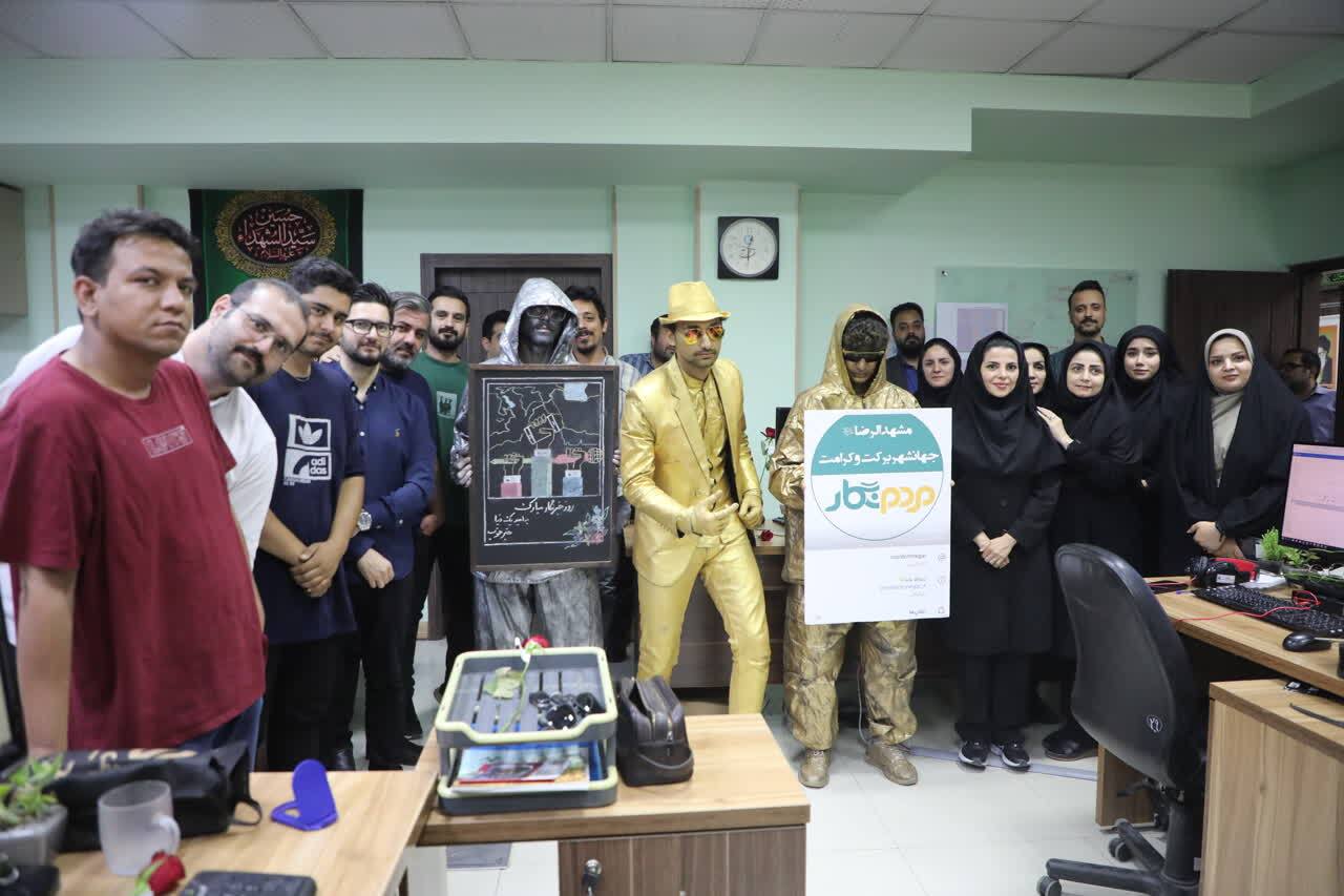 بازدید مدیران شهری مشهد و استانی خراسان‌رضوی از مؤسسه فرهنگی شهرآرا در آستانه روز خبرنگار (۱۶ مرداد ۱۴۰۳)