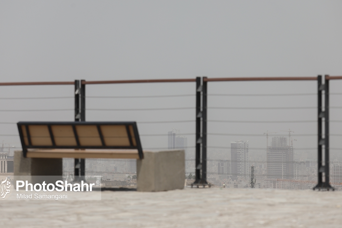 هوای کلانشهر مشهد امروز آلوده است (۶ مرداد ۱۴۰۳)