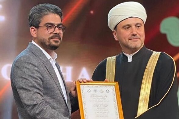 حسینی‌نژاد، قاری مشهدی، نفر سوم مسابقات قرآن روسیه شد
