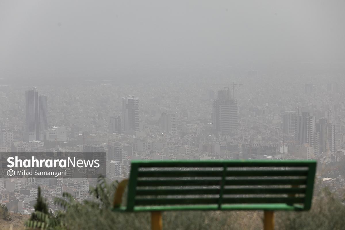 هوای کلانشهر مشهد همچنان آلوده است (۷ مرداد ۱۴۰۳)