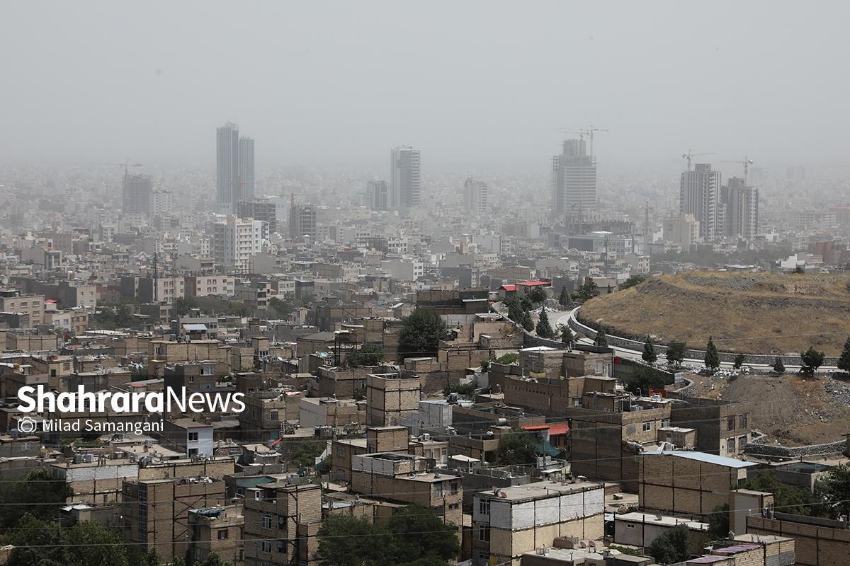 هوای پنج منطقه کلانشهر مشهد امروز آلوده است (۸ مرداد ۱۴۰۳)