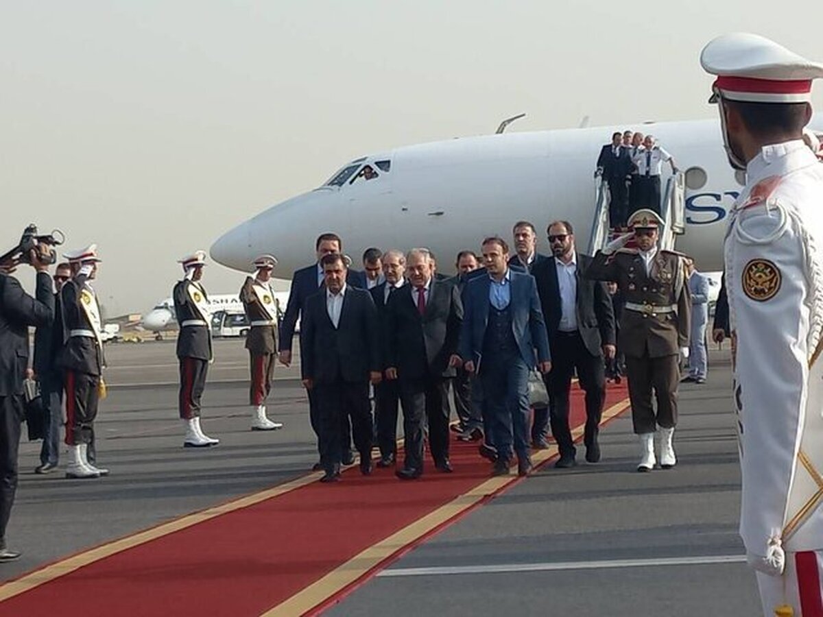 نخست وزیر سوریه برای شرکت در مراسم تحلیف وارد تهران شد