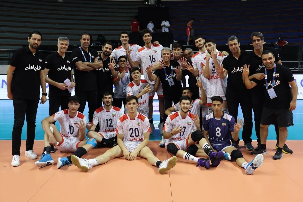 نتیجه فینال والیبال آسیا ۲۰۲۴ بین ایران و کره جنوبی | یوز‌های جوان ایرانی بر بام والیبال آسیا