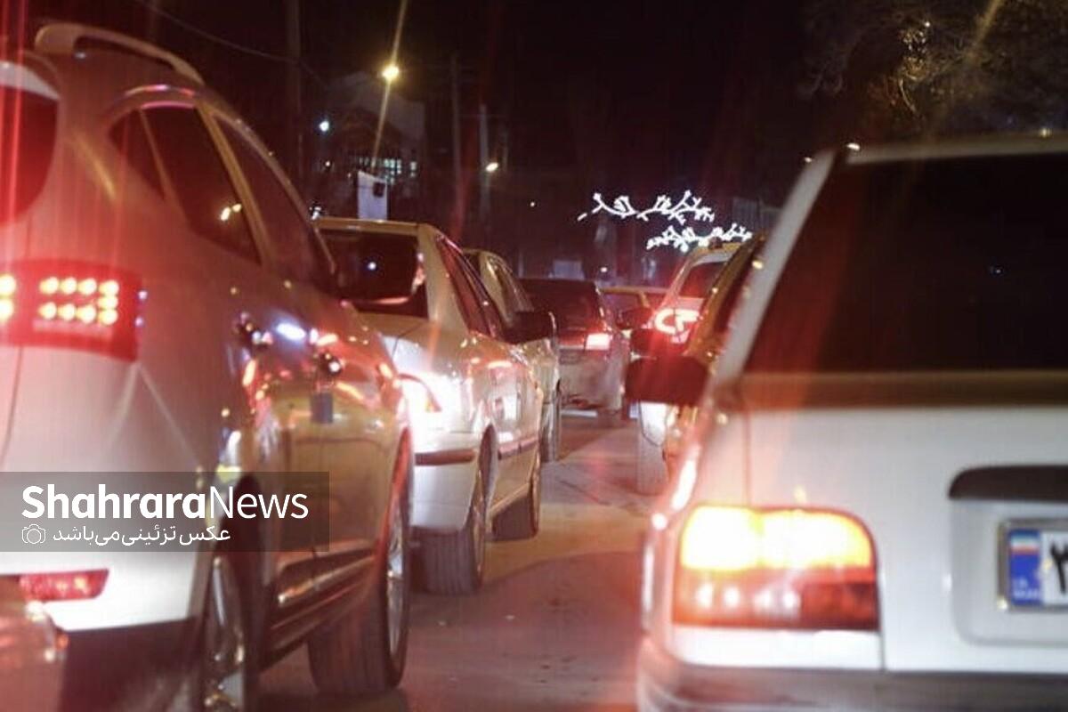 شهروند خبرنگار | گلایه شهروندان از ترافیک دوربرگردان امیریه مشهد + پاسخ
