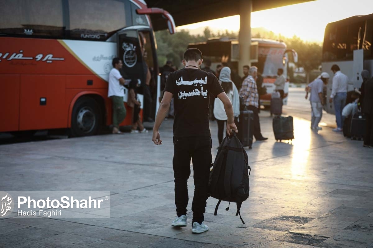 ۹۷ درصد از زائران اربعین با اتوبوس به کشور برگشتند