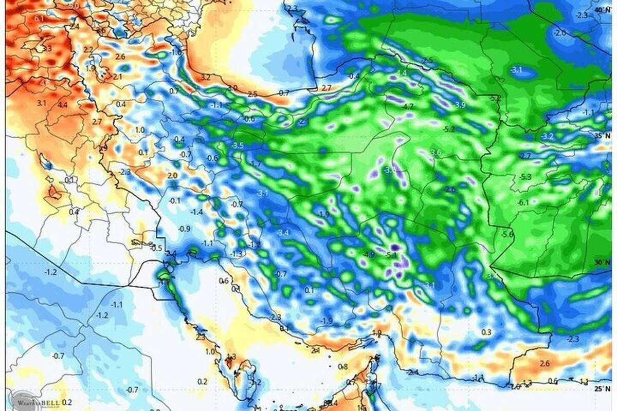 پیش بینی کاهش تدریجی دما در اکثر نقاط کشور از روز جمعه ۲۳ شهریور ۱۴۰۳