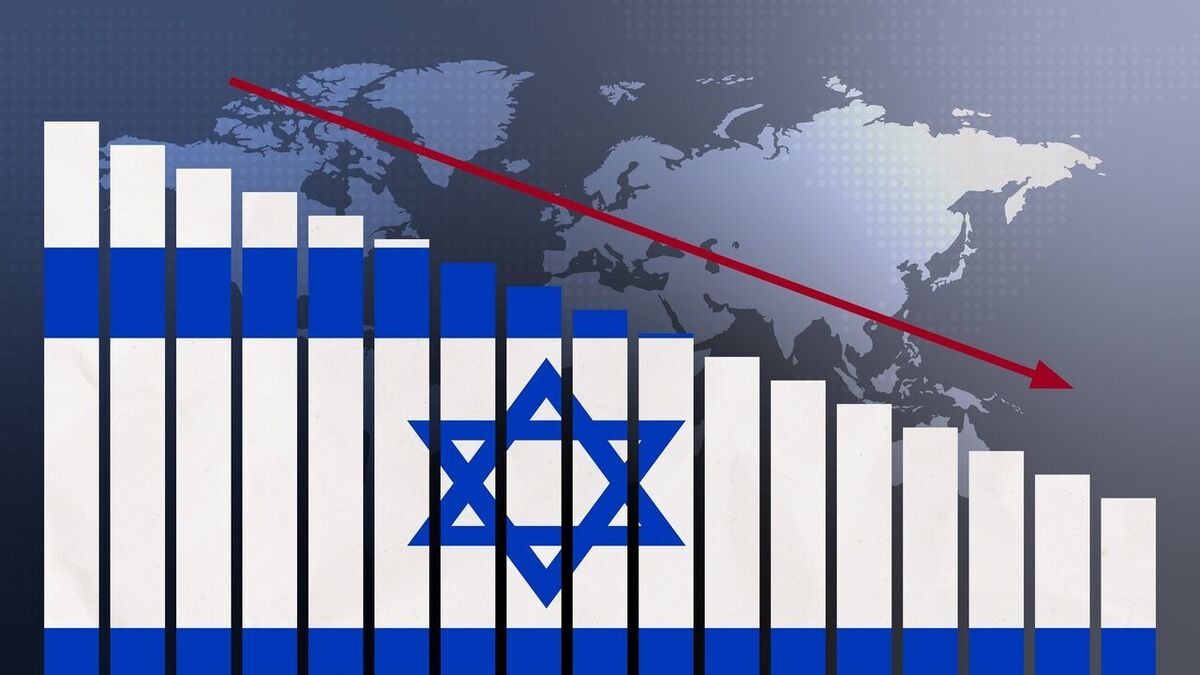 رتبه اعتباری رژیم صهیونیستی مجدداً دو پله دیگر سقوط کرد