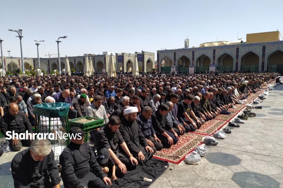 برپایی روزانه ۵۸ نماز جماعت در حرم مطهر رضوی