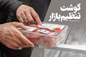 عرضه گوشت تنظیم‌بازار محدود شد