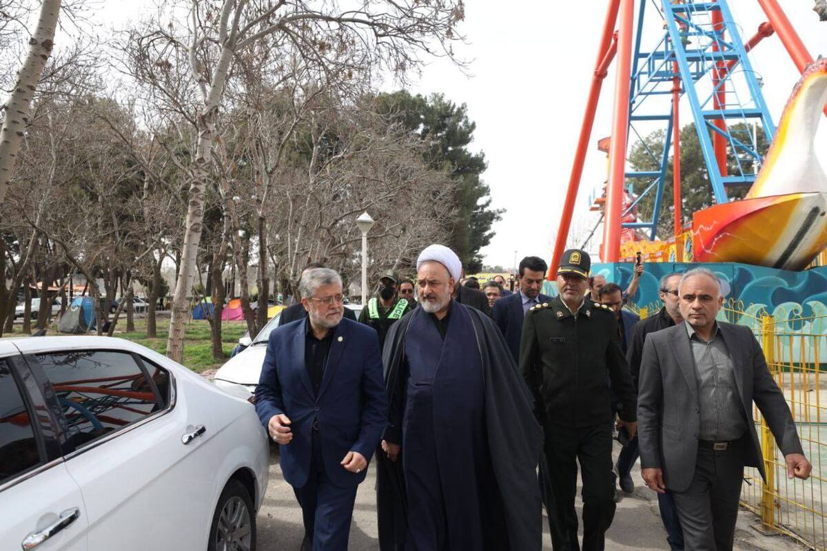 بازدید شهردار مشهد و مدیرکل بازرسی خراسان رضوی از بوستان زائرپذیر غدیر مشهد + فیلم