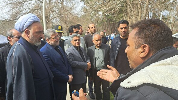 بازدید شهردار مشهد و مدیرکل بازرسی خراسان رضوی از بوستان زائرپذیر غدیر مشهد + فیلم