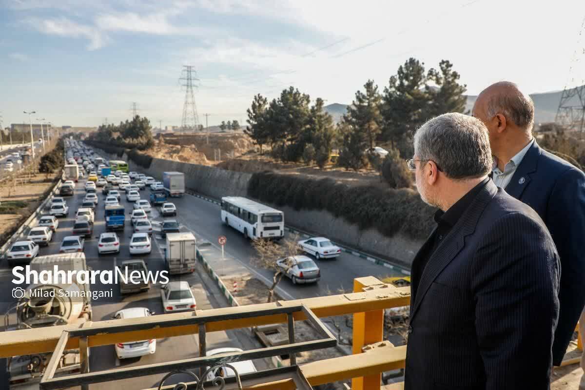 افتتاح ضلع شمالی پل انقلاب، پایان ترافیک کور ۱۰ ساله در ورودی شهر مشهد