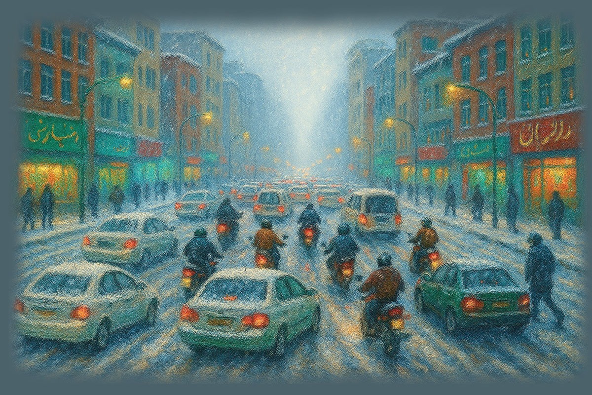 نکات کلیدی تردد در برف و یخ بندان | دردسرهای روزهای برفی