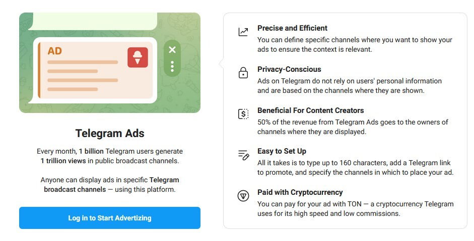 همه چیز درباره سازوکار نمایش تبلیغات تلگرام | چرا تبلیغات زیر پستهای تلگرام گاهی نامرتبطاند؟ همه چیز درباره سازوکار نمایش تبلیغات تلگرام | چرا تبلیغات زیر پستهای تلگرام گاهی نامرتبطاند؟