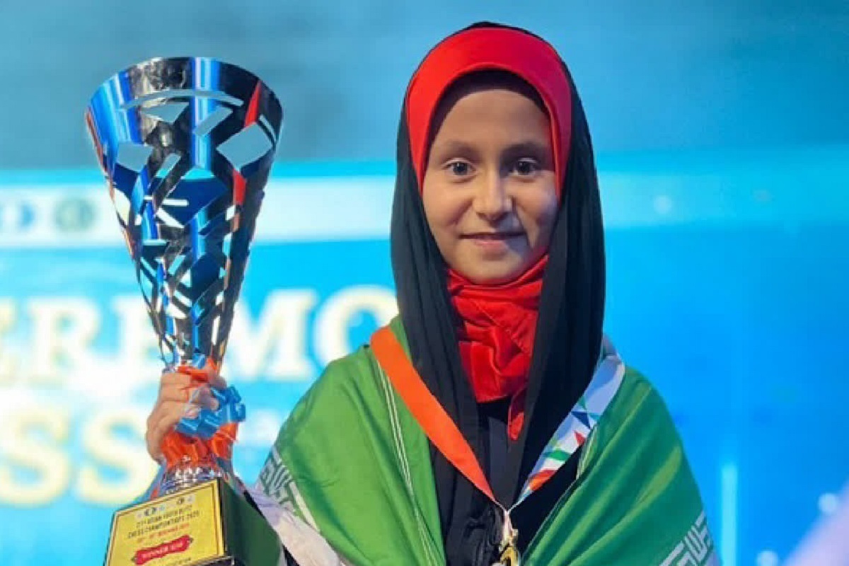 تقدیر وزیر آموزش‌وپرورش از «اسما حسن‌پور» دختر شطرنج‌باز مشهدی + فیلم