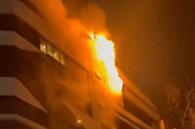 آتش‌سوزی در ساختمان اداری ـ تجاری خیابان یوسف‌آباد مهار شد (۱۳ دی ۱۴۰۴)