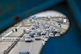 ترافیک سنگین در مسیر‌های منتهی به آرامستان‌های مشهد (جمعه، ۱۲ دی ۱۴۰۴)