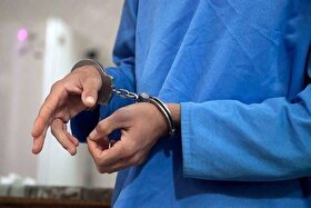 فرد مسلحی در دزفول قبل از آشوبگری دستگیر شد + عکس