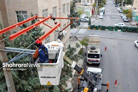 چراغ‌های پرمصرف معابر مشهد در مسیر خروج از مدار