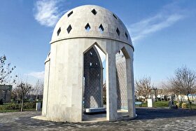 تداوم ساخت یادمان شهدای گمنام در بوستان اردیبهشت مشهد