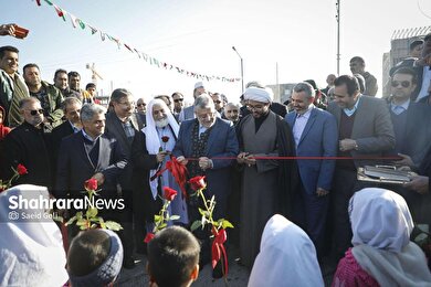 گزارش تصویری | آیین بهره‌برداری از بوستان «یاس نبی» مشهد