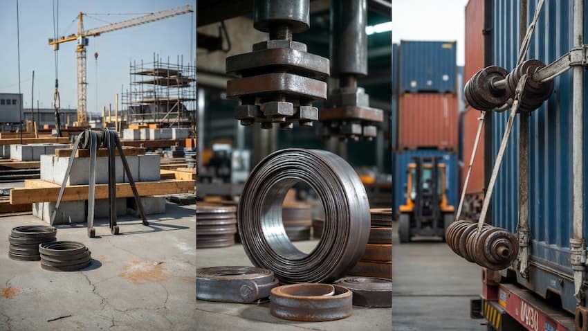 همه‌چیز درباره تسمه آهن | از تولید تا نوسانات قیمت تسمه فولادی در بازار ایران