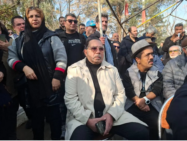 مراسم تشییع و خاکسپاری سعید پیردوست، بازیگر تلویزیون و سینما + فیلم و عکس