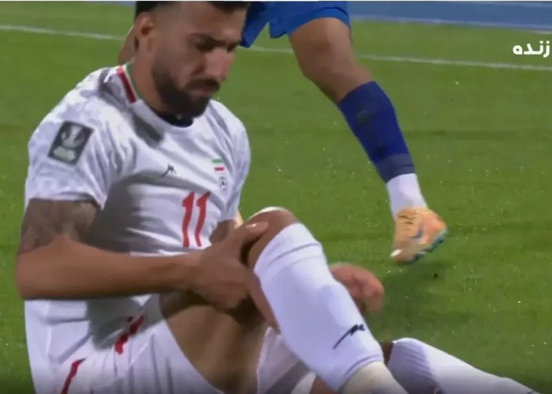 مصدومیت شدید ستاره ۱۹ ساله سپاهان در تیم امید ایران