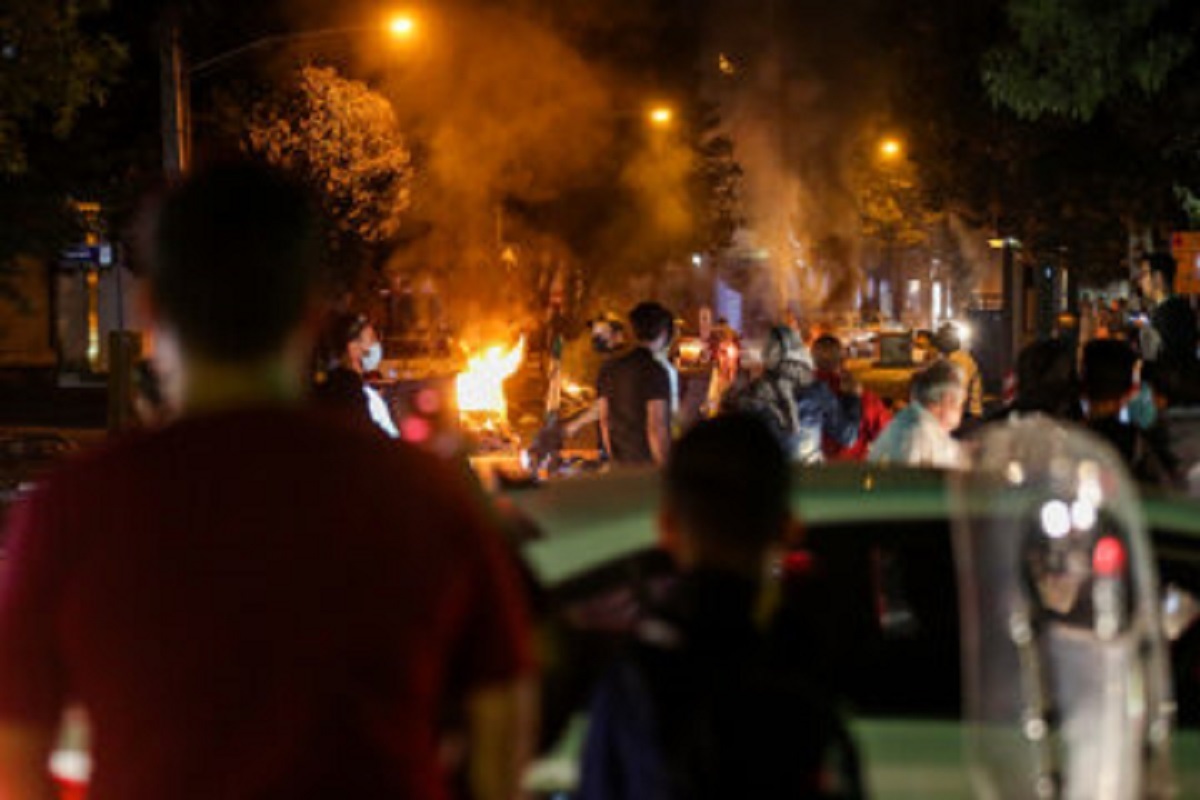 اغتشاشگران جمعه (۱۹ دی ۱۴۰۴) به حوزه مقاومت بسیج در تهران حمله کردند.