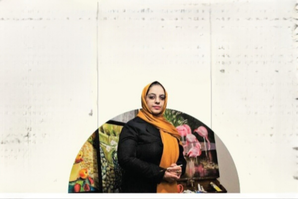 روایت بانویی که هنر دریچه‌ای تازه به رویش گشود