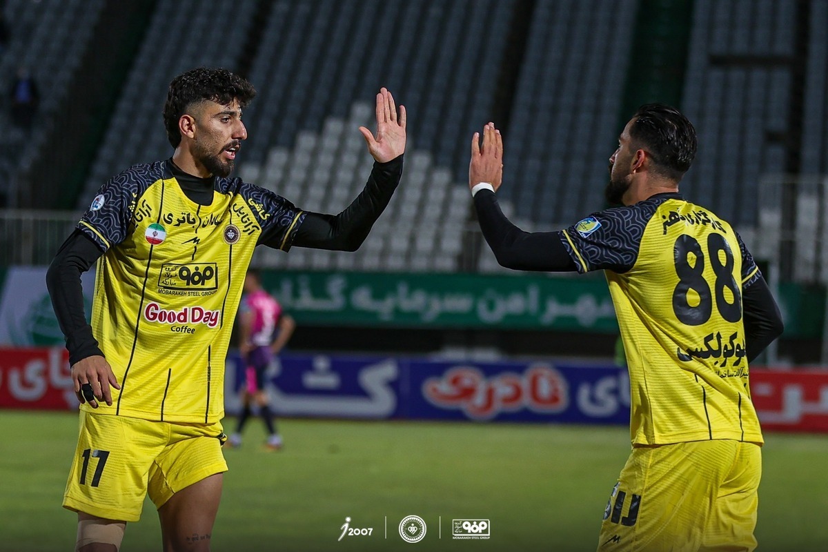 نتیجه و ویدئو خلاصه بازی سپاهان و ملوان (۲۷ دی ۱۴۰۴) | فرصت‌سوزی نویدکیا در اصفهان