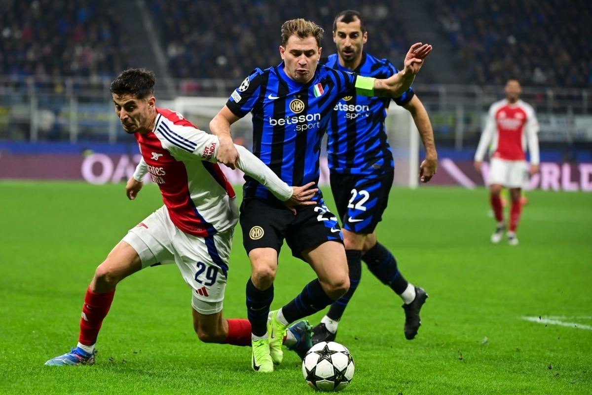 تاریخ و ساعت بازی اینترمیلان و آرسنال در لیگ قهرمانان اروپا | حمله توپچی‌ها به افعی‌ها