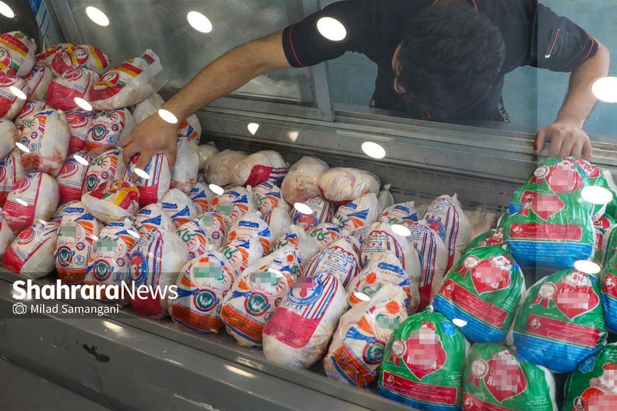 کاهش ۳۰ هزار تومانی قیمت مرغ و تخم‌مرغ در بازار مشهد (۳۰ دی ۱۴۰۴)