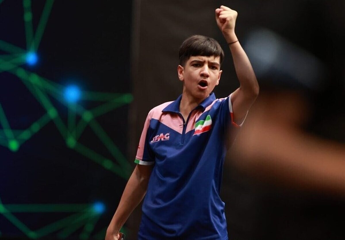 پینگ‌پنگ‌باز جوان ایرانی با غلبه بر حریف هنگ‌کنگی، عنوان قهرمانی مسابقات بین‌المللی زیر ۱۷ سال قطر را از آن خود کرد.