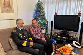 رئیس ستاد ارتش با جانباز مسیحی «سمیک وارطانیان» دیدار کرد