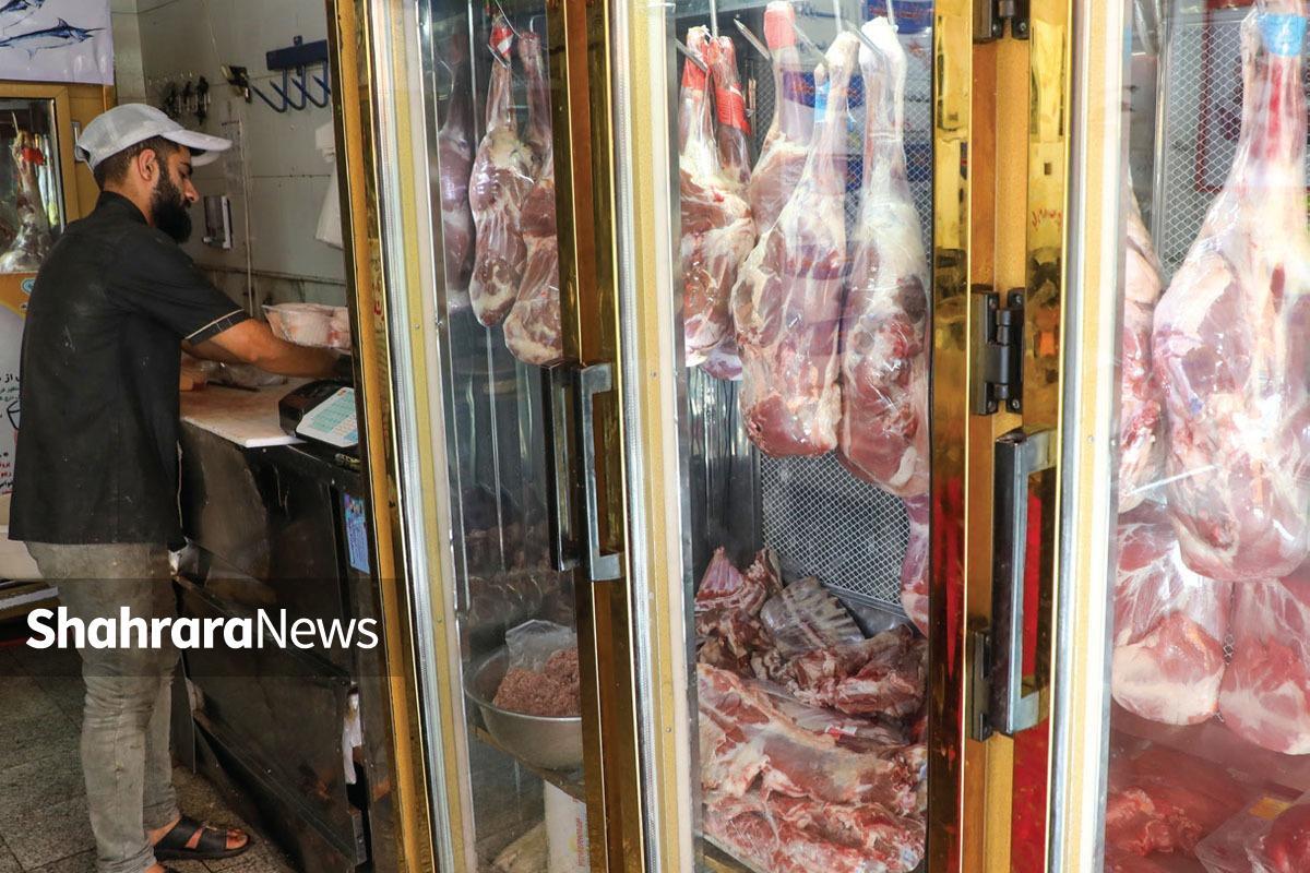 دلایل گرانی گوشت قرمز در بازار مشهد | گوشت در وضعیت قرمز