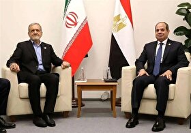 پزشکیان به السیسی: جنگ به نفع ایران، آمریکا و منطقه نیست