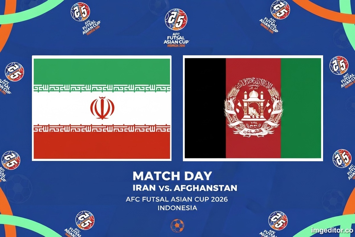 فوتسال آسیا چشم انتظار دیداری تماشایی | نمایش پیشرفتِ افغانستان، مقابل قدرتِ سنتی ایران