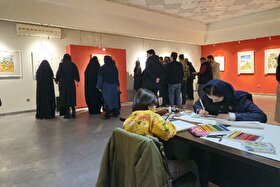 عرضه ۴۱ اثر هنری در نمایشگاه «سرای امید» کانون پرورش فکری کودکان و نوجوانان خراسان رضوی