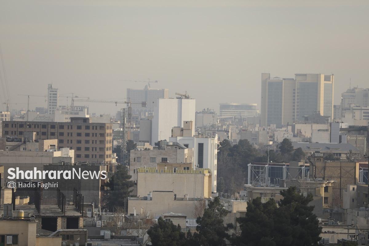 هوای کلانشهر مشهد، ناسالم برای گروه‌های حساس (سه‌شنبه، ۱۴ بهمن ۱۴۰۴)