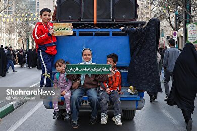 گزارش تصویری | اجتماع عظیم منتظران ظهور در مشهد ۲