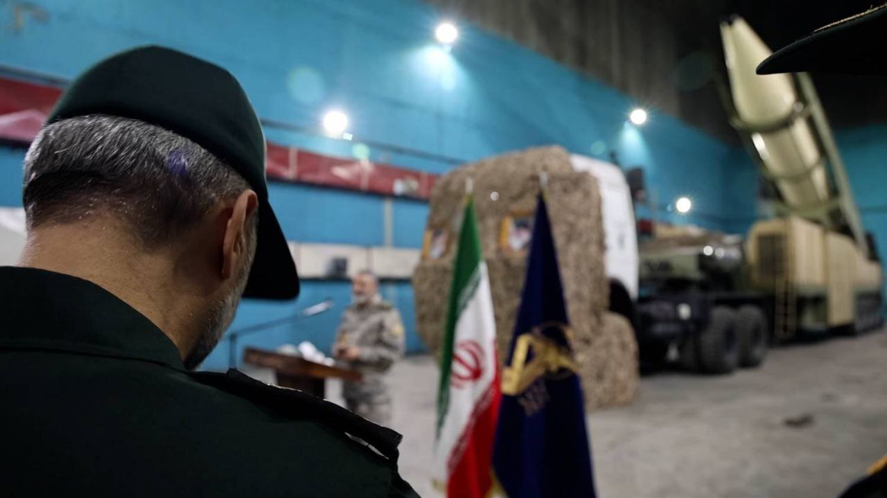 بازدید سرلشکر موسوی از پایگاه موشکی سپاه