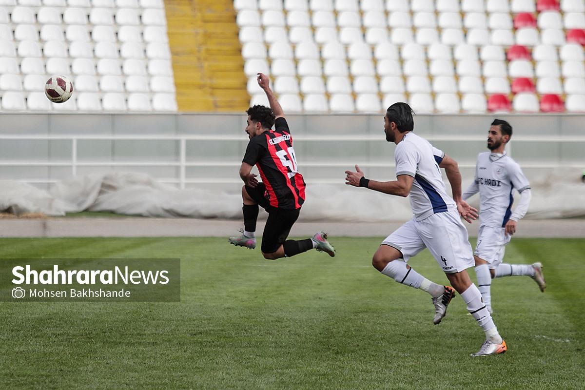 گزارش تصویری | لیگ دسته سوم فوتبال | مسابقه ابومسلم ثامن مشهد و یاران شهید هادی البرز