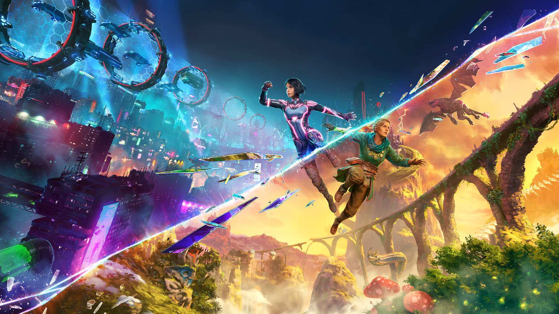 ۱۲ بازی بینظیر گروهی آفلاین برای پلتفرم های مختلف Split Fiction