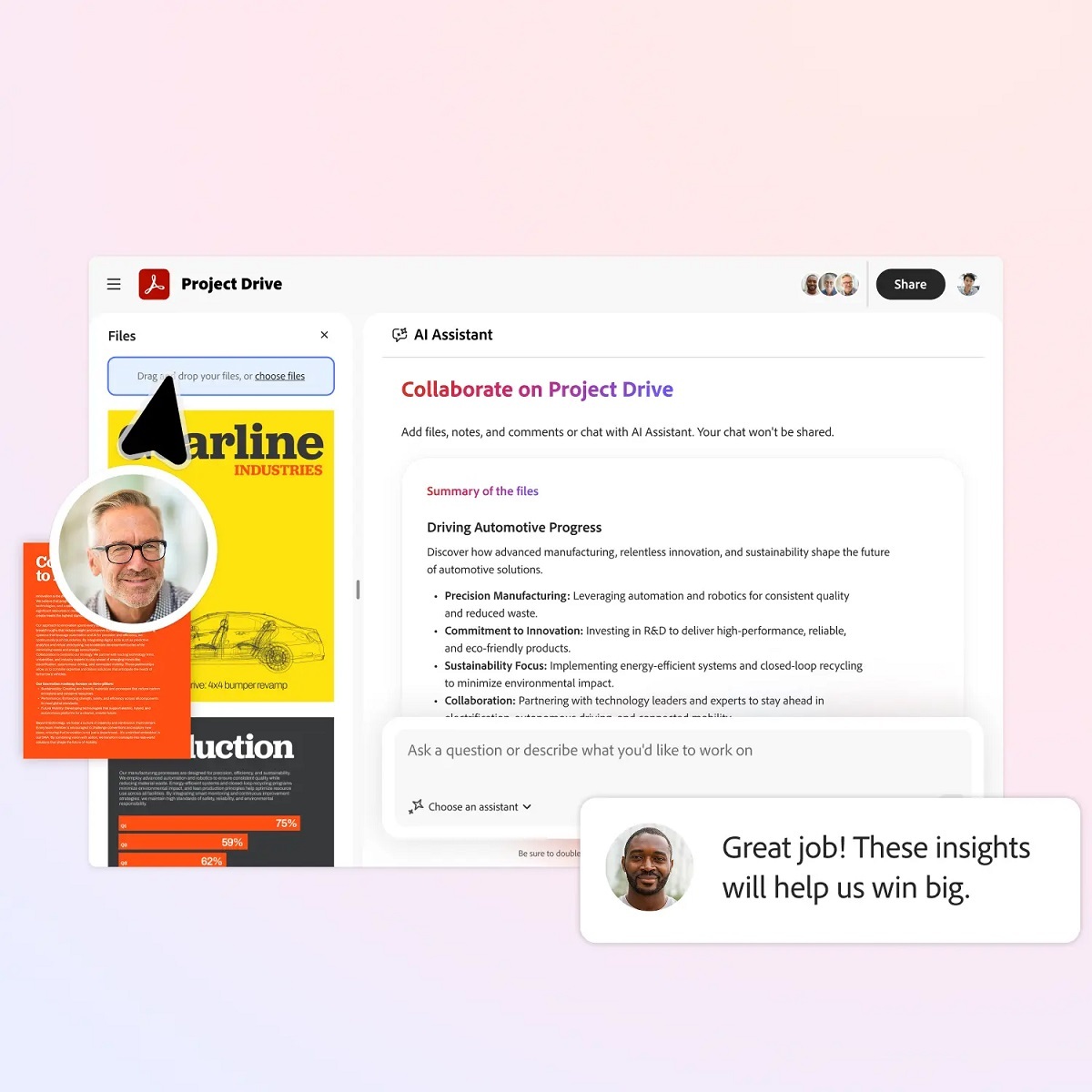 ادوبی با هوش مصنوعی ساخت فایل ارائه و پادکست را هوشمندتر می‌کند