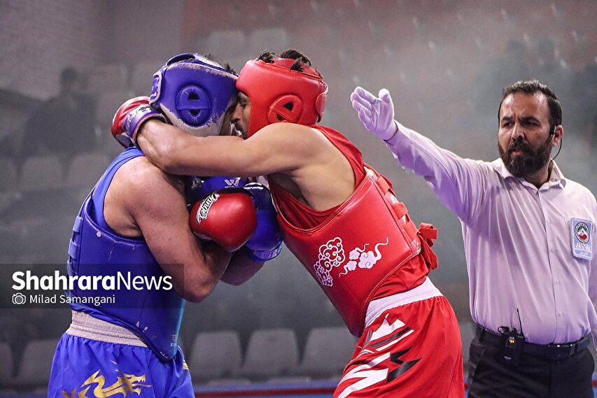 گزارش تصویری | مسابقات ووشو قهرمانی کشور در مشهد ۲