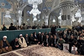 آیین بزرگداشت شهدای فتنه آمریکایی و صهیونیستی با حضور رئیس جمهور در مشهد برگزار شد + فیلم (۲۸ بهمن ۱۴۰۴)