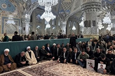 آیین بزرگداشت شهدای فتنه آمریکایی و صهیونیستی با حضور رئیس جمهور در مشهد برگزار شد + فیلم (۲۸ بهمن ۱۴۰۴)