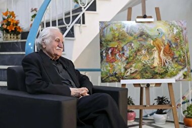 اینفوگرافی| زندگی و آثار محمود فرشچیان